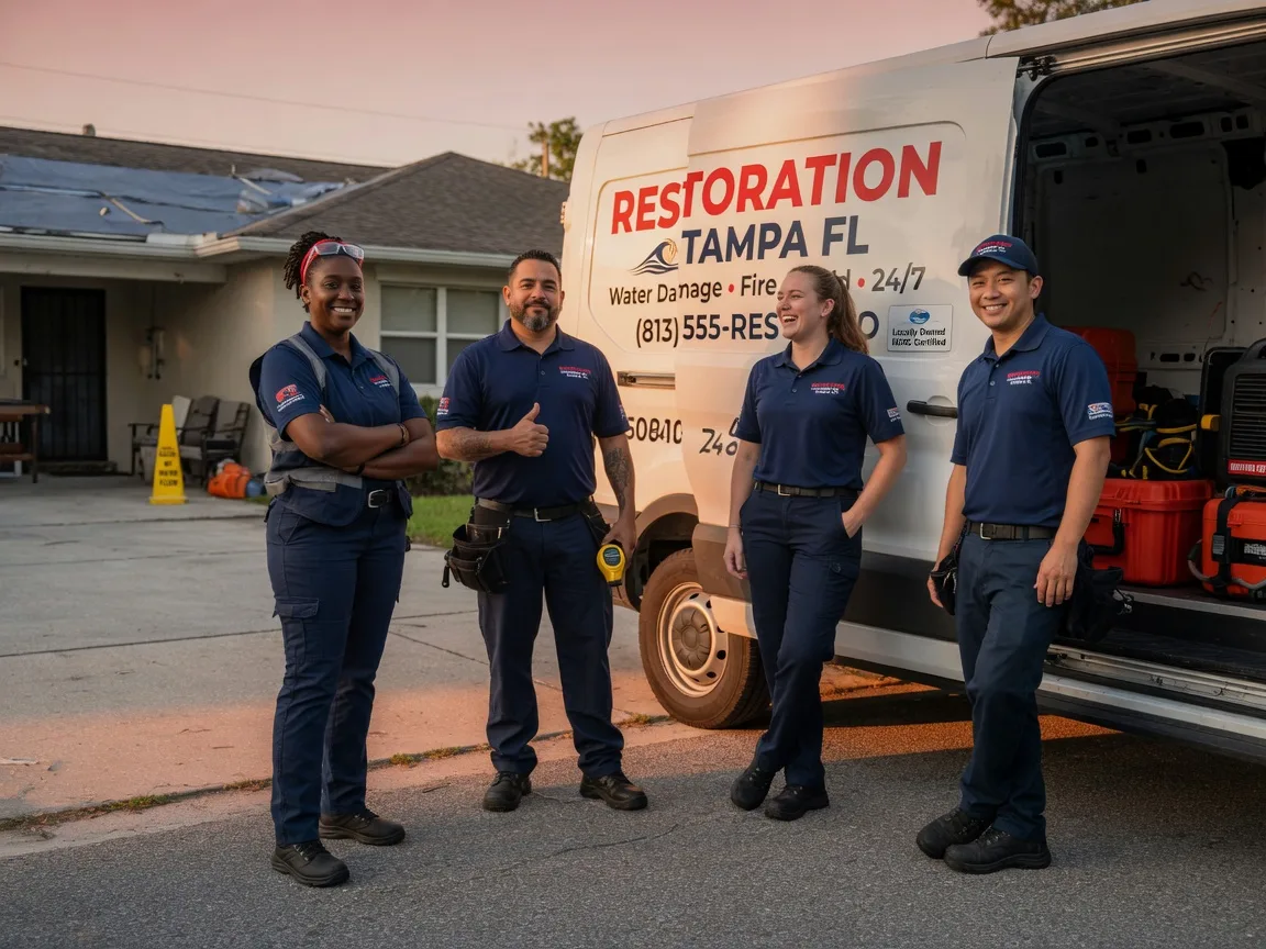 Water Damage Restoration company in China Spring, TX